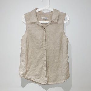 CHRISTOPHER & BANKS Linen Tank